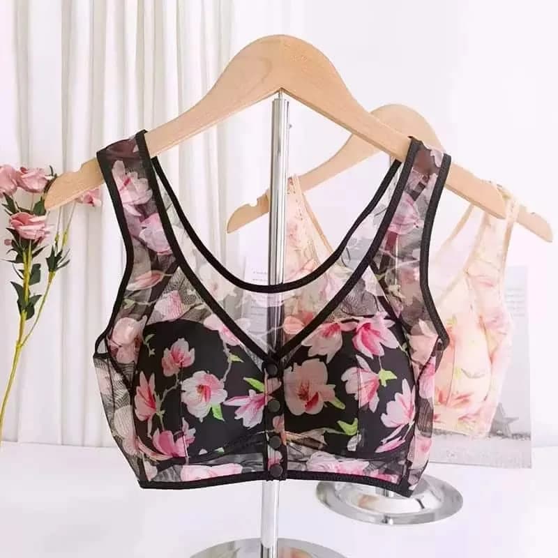 Front Button Bra
