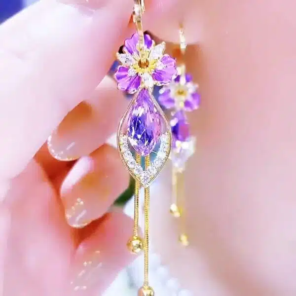 3 in 1 Flower Earrings