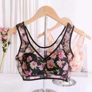 Front Button Bra
