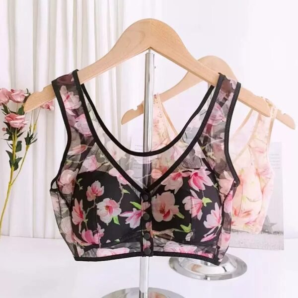 Front Button Bra